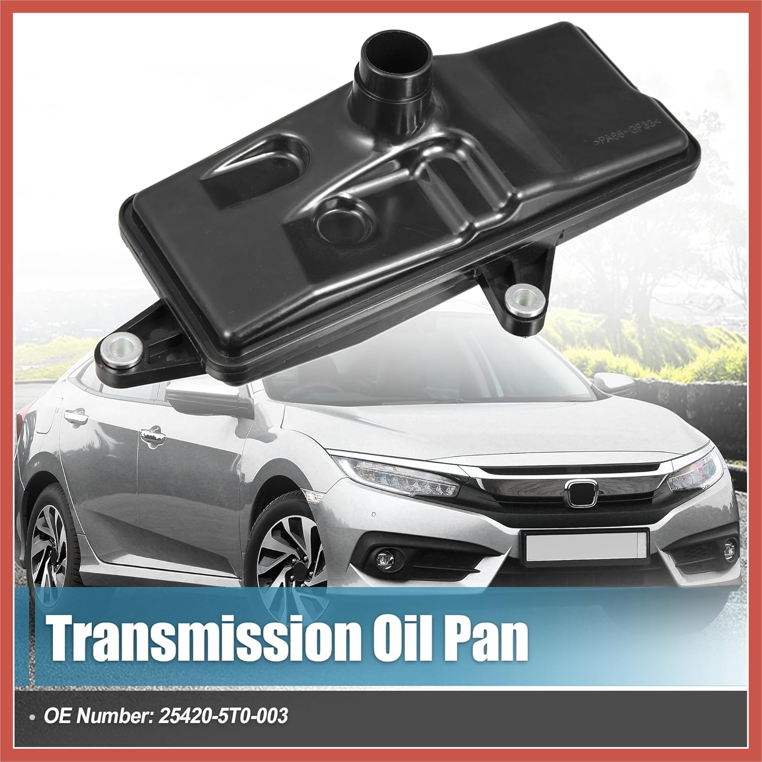 

ACROPIX Transmission Filter Oil Pan for Honda Civic 4 Door LX 4 Door Sport KA CVT KL CVT 2021 25420-5T0-003 Car Parts