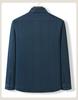 Comfortable and Brushed Knitted Striped Warm Shirt for Men
