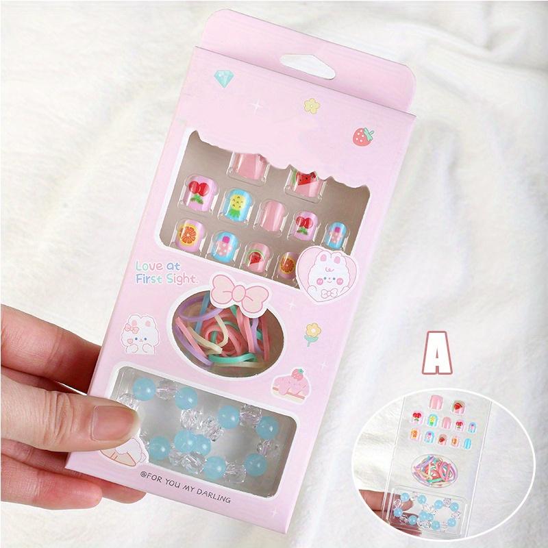Children's Nail Stickers, Manicure Patches, Wearable Nails, New Wearable Bracelets, Rubber Bands, Sets, Nail Patches
