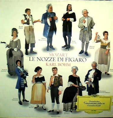 LP Record WOLFGANG AMADEUS MOZART, KARL BÖHM - Le Nozze Di Figaro (Querschnitt) 136283 Deutsche Grammo Germany Classical Used