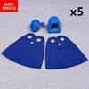 10sets MOC Blocks Cape Hood Folded Down Helmet 15428 30381 Ideal For 4cm Figures Construction Bricks Playthings Children's Dolls Gifts