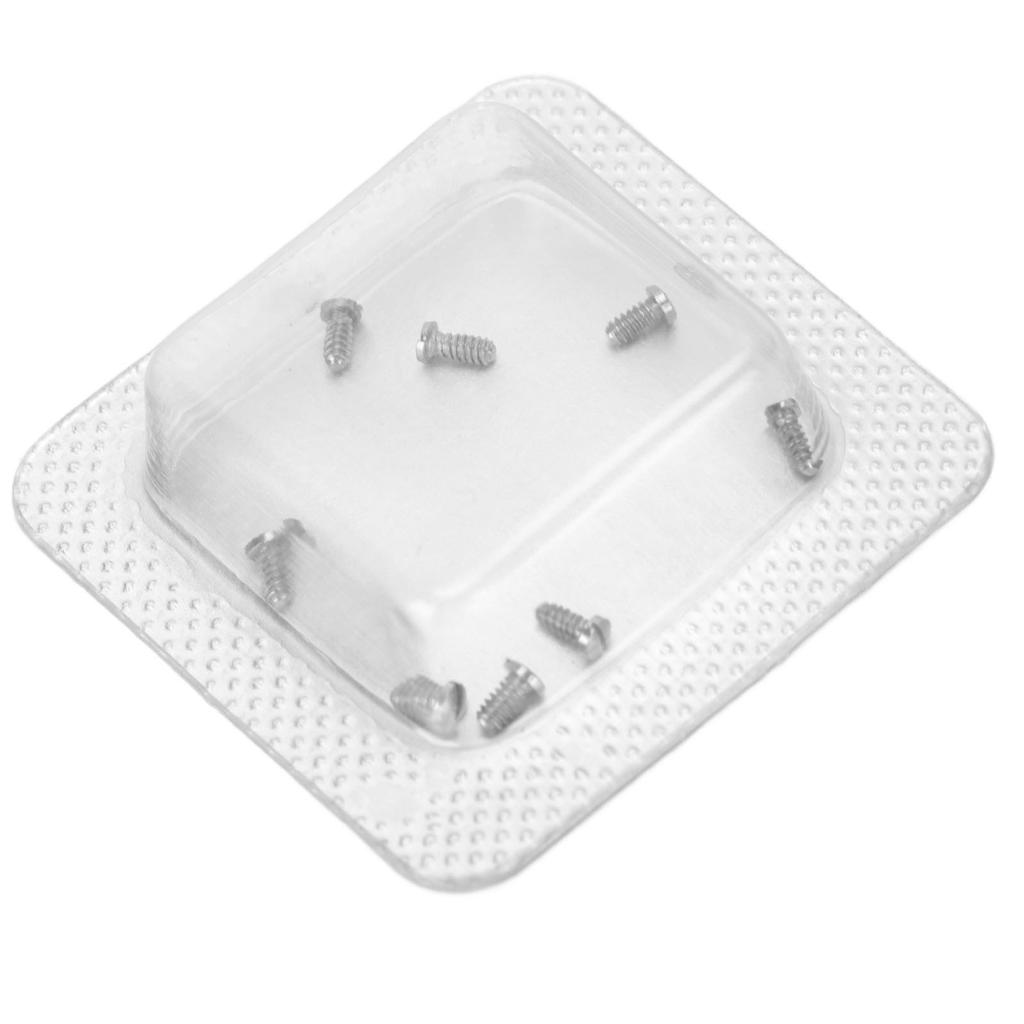8pcs Watch Case Back Screw Professional Slot Type High Accuracy Stainless Steel Watch Screw for Santos Watch XS