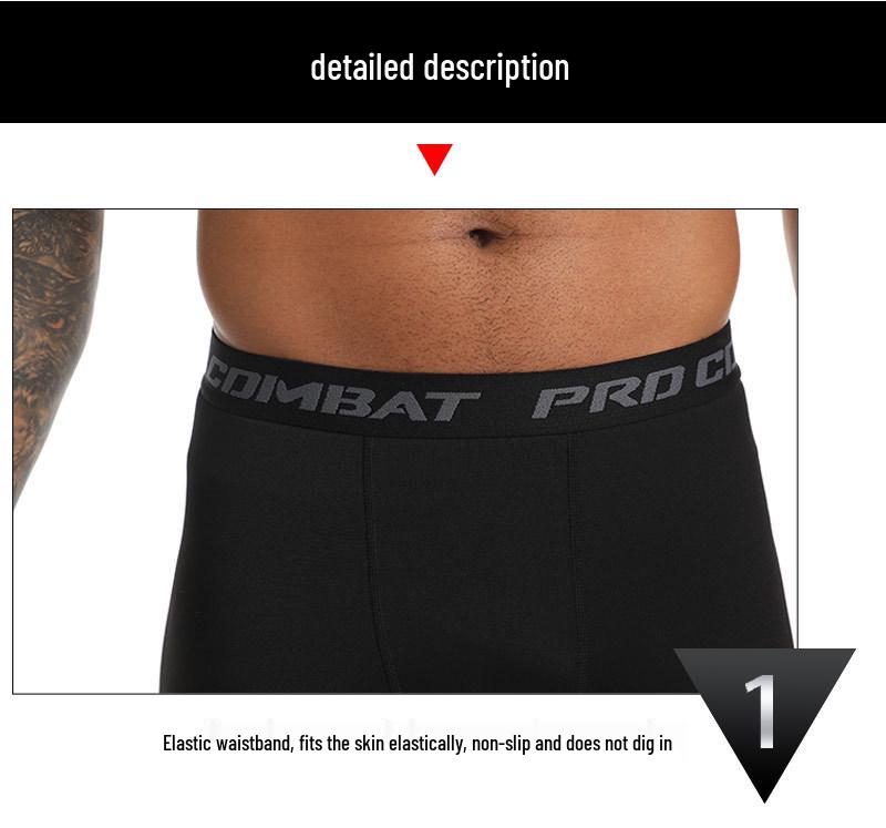 Basketball Base Layer Hoch elastische Schnelltrocknende Atmungsaktive Leggings zum Laufen & Training