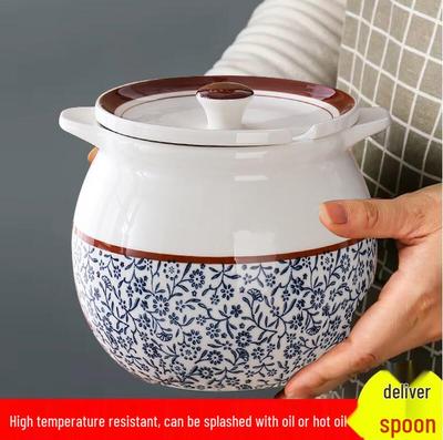 Naijiang Ceramic Double-Ear Kitchen Storage Pot