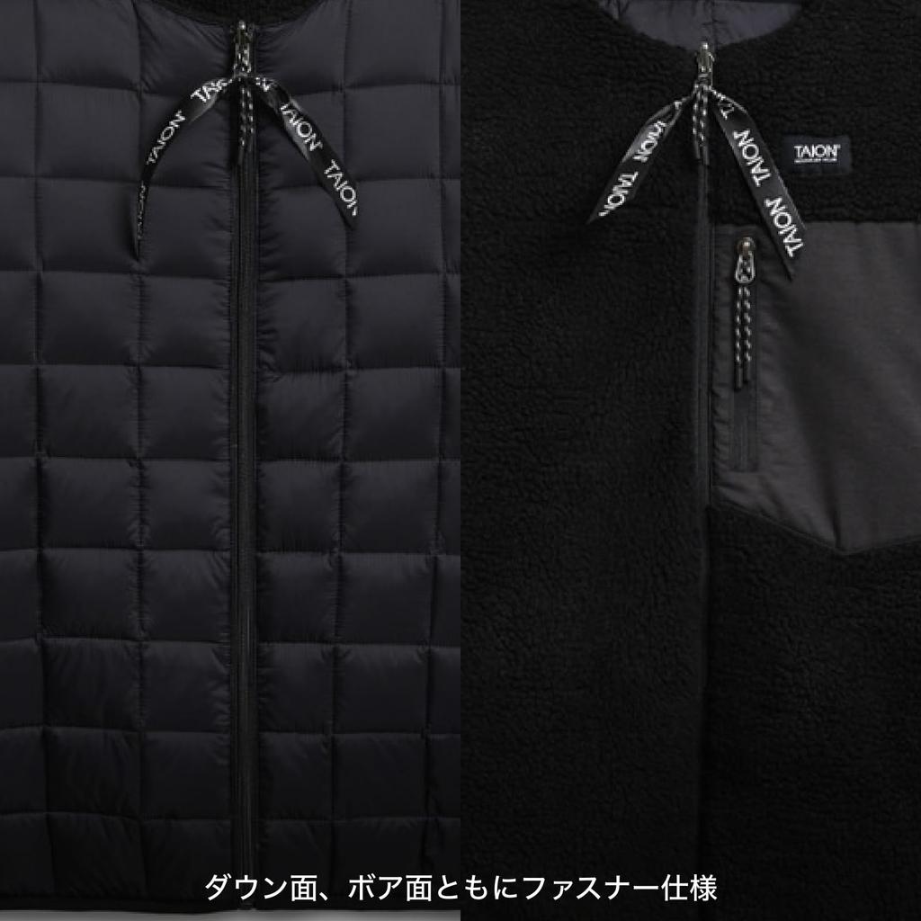 Taion R104MB Down Navy X Ivory Jacket,