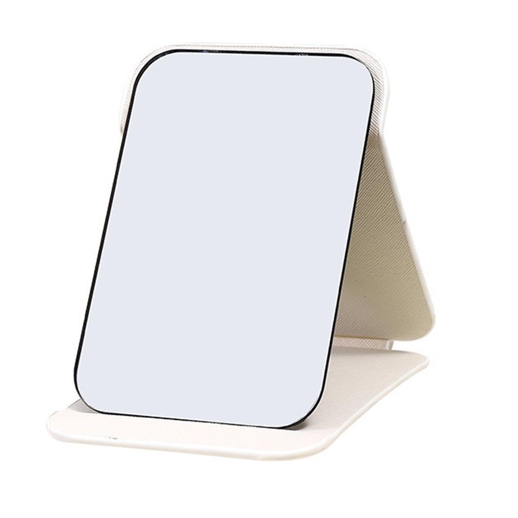 Portable Foldable Beauty Mirror Convenient To Transport Standing Vanity Mirror 3 Size Options For Home Office Use