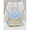 JIAERDI Hot Girls Dopamine Mini Backpack Women Fairycore Aesthetic Transparent Ita Bag Mochila Female Sweet Cute Mini Backpacks