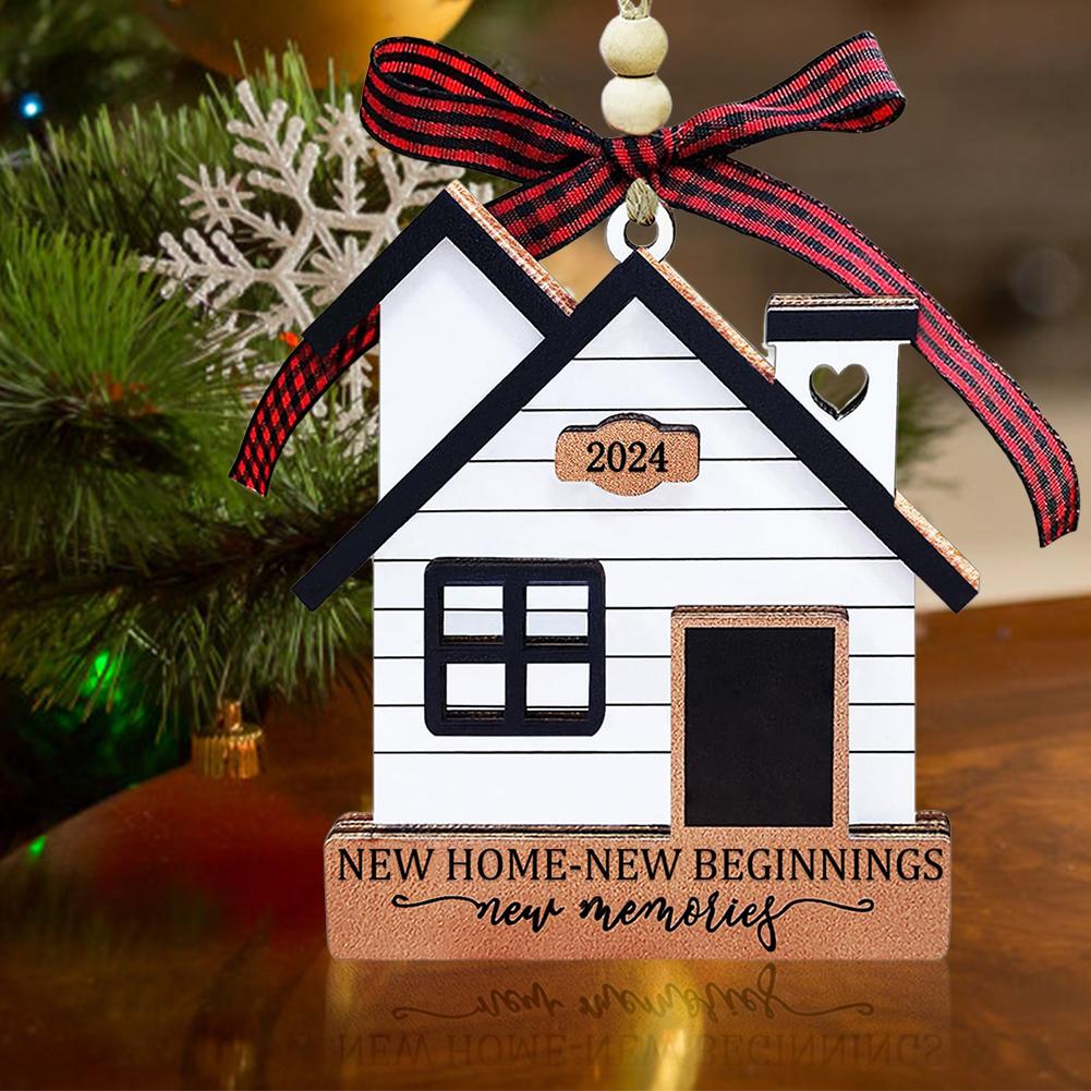 New Home Ornament 2025 Xmas Tree Hanging Decorations New Home New Beginnings Housewarming Presents for New Home Owners Gift