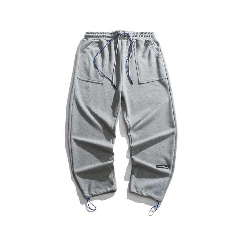 

Men s New Spring Japanese-Style Jogger Sweatpants, American Trendy Brand, Loose Fit, Slimming Casual Long Pants, Sports Pants for Men Light gray 2XL