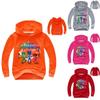 Felpa con Cappuccio a Manica Lunga da Bambino Pj Masks Supereroi Stile Elegante e Comfortevole
