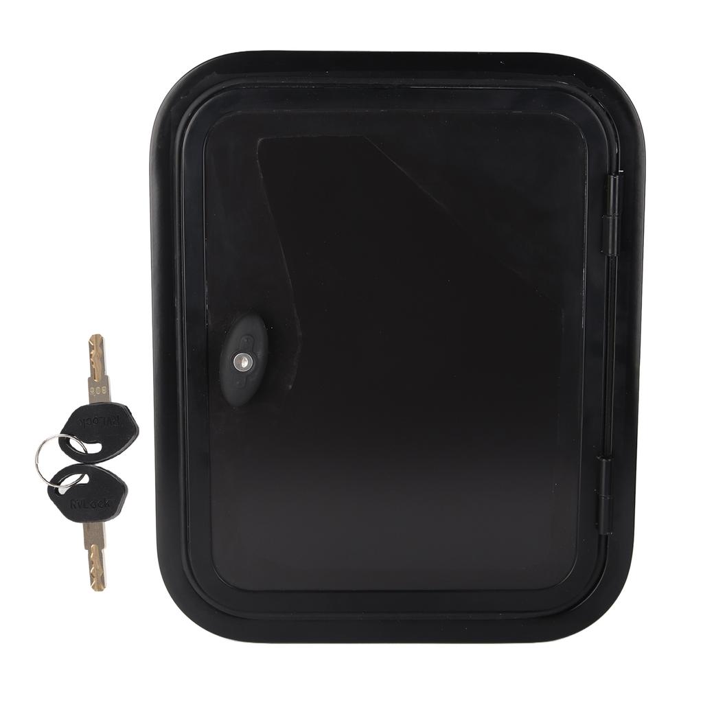 RV Baggage Door H500 W400mm UV Protection Waterproof Rounded Corner Access Storage Door for Camper M