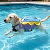 Enhanced Buoyancy Pet Life Vest Breathable Dog Flotation Vest Dog Life Jacket  Swimming
