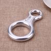 Descent Device Escape Rope for 8-16mm Rope Descender Carabiner 8 Ring Climbing Slow Down Rings