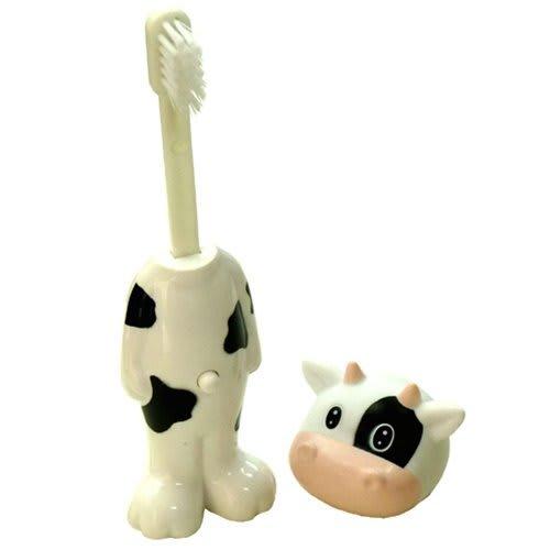 Bounce Up Toothbrush Moo-chan (Cow)