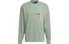 Men's Sweatshirt Adidas x NATIONAL GEOGRAPHIC Crew Sweatshirt Men's Dusty Green