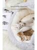 All-Season Enclosed Cat House: Cozy Bed for Cats and Dogs