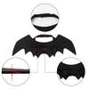 Ali di Pipistrello Nere Cosplay per Cane Gatto Costume Festa Halloween Decorazione