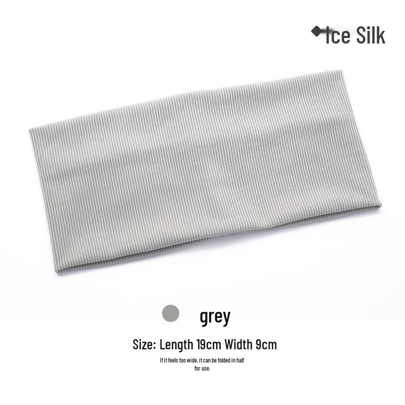 Trendy Sweat-Absorbing Men's Headband - Cool Street Style Hair Accessory for Summer