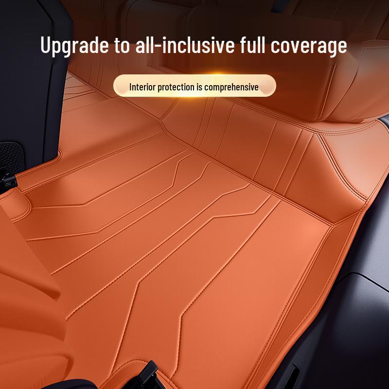 Blue Electric E5 PLUS Full Coverage Foot & Trunk Mats for 26 Models - Car Modification Accessories.