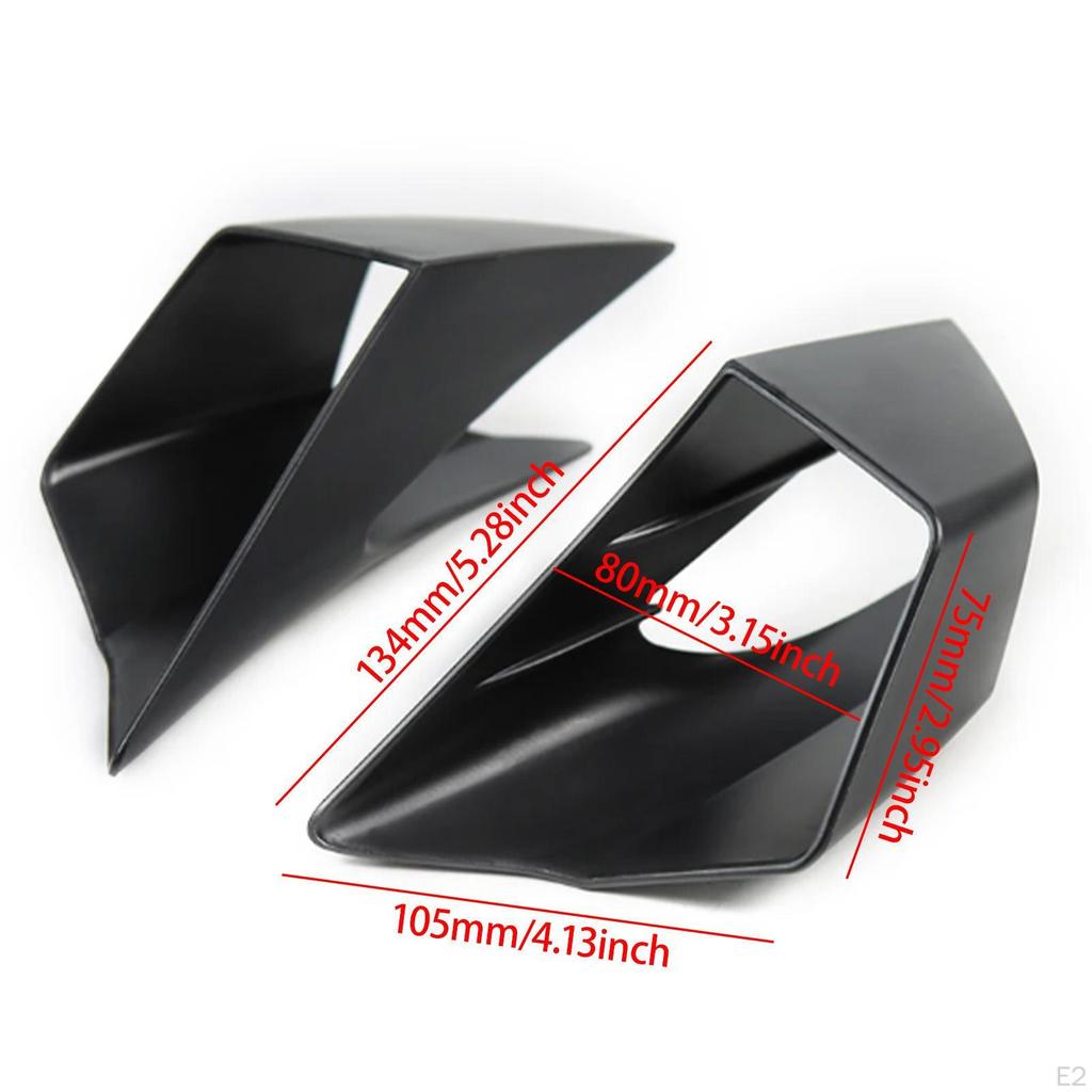 2 Pieces Accessories Fairing Kit Upgrade Easy To Install Sturdy Gas Tank Side Cover Panel Air
