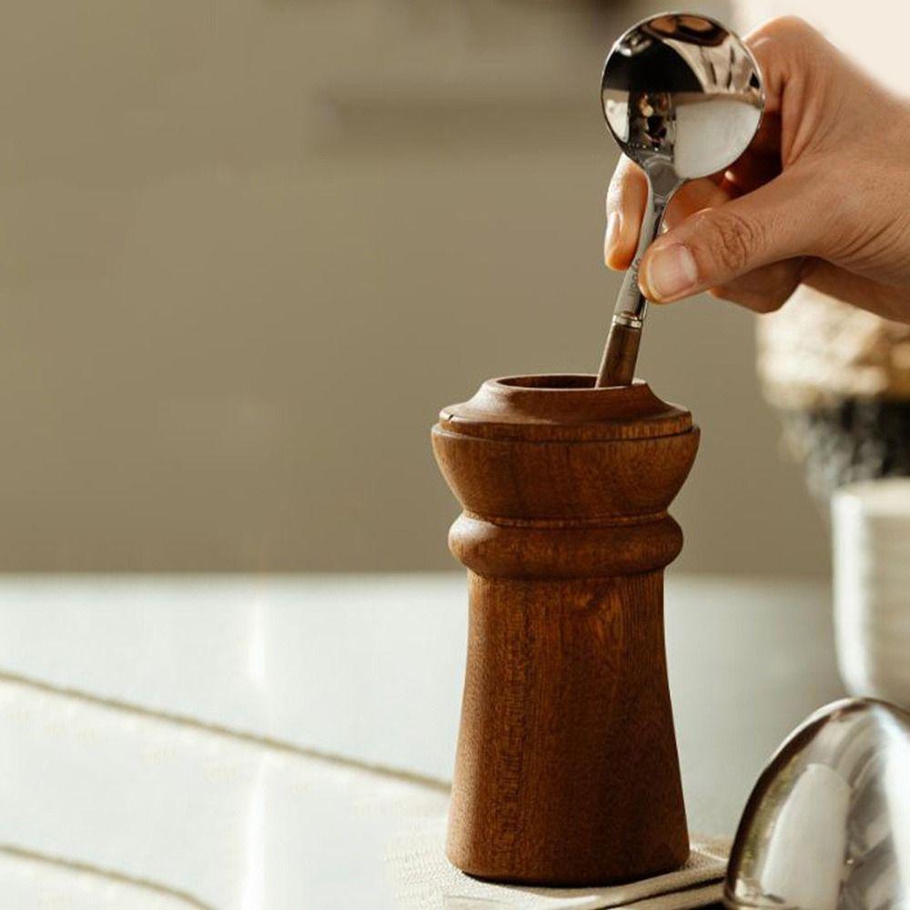 Practical Wood Egg Shaped Organizer Decorative European Style Fruit Fork Spoon Box with Lid Chopsticks Holder Restaurant
