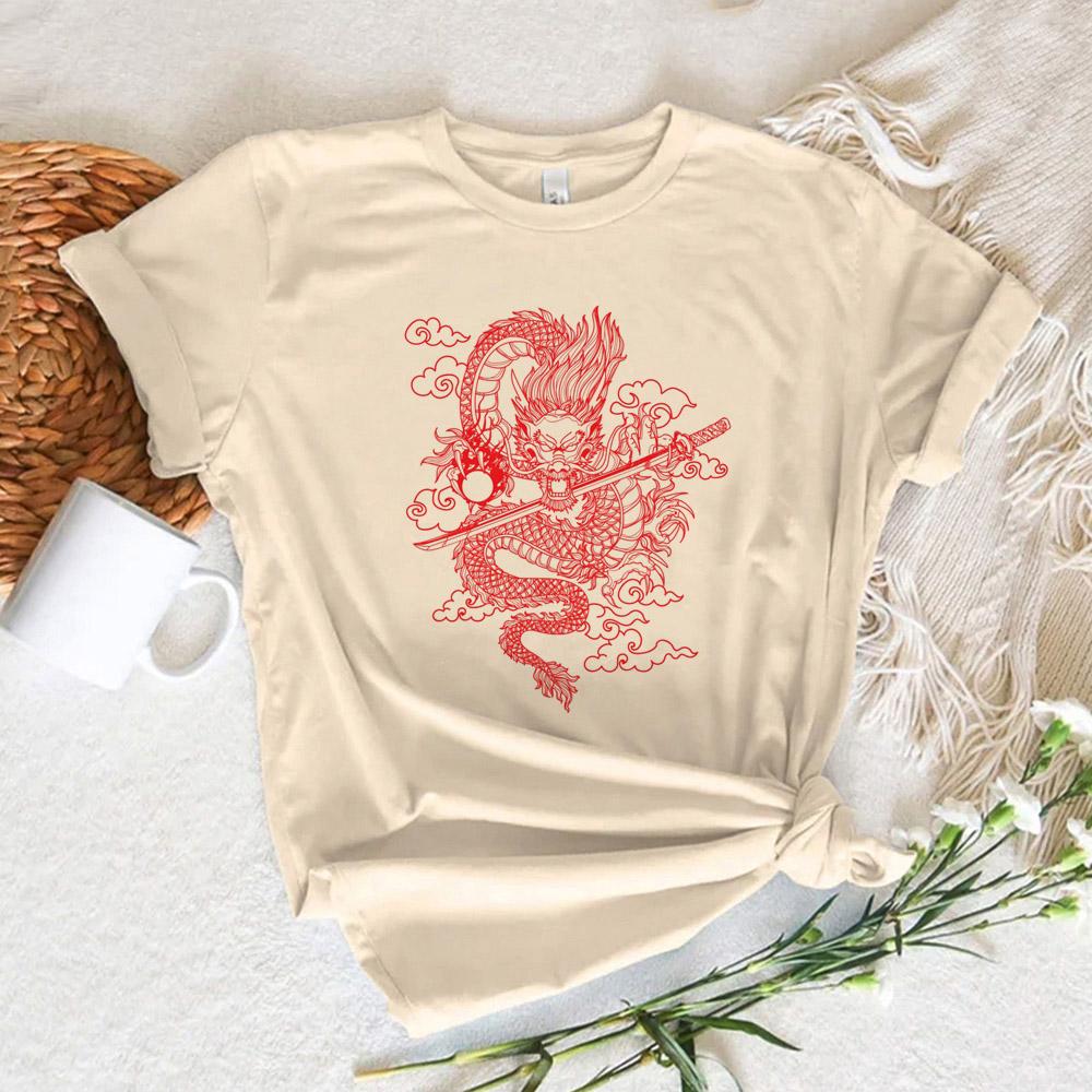Dragon T Shirt Women Anime Tee feUnisex Unisexga Streetwear Anime Clothes