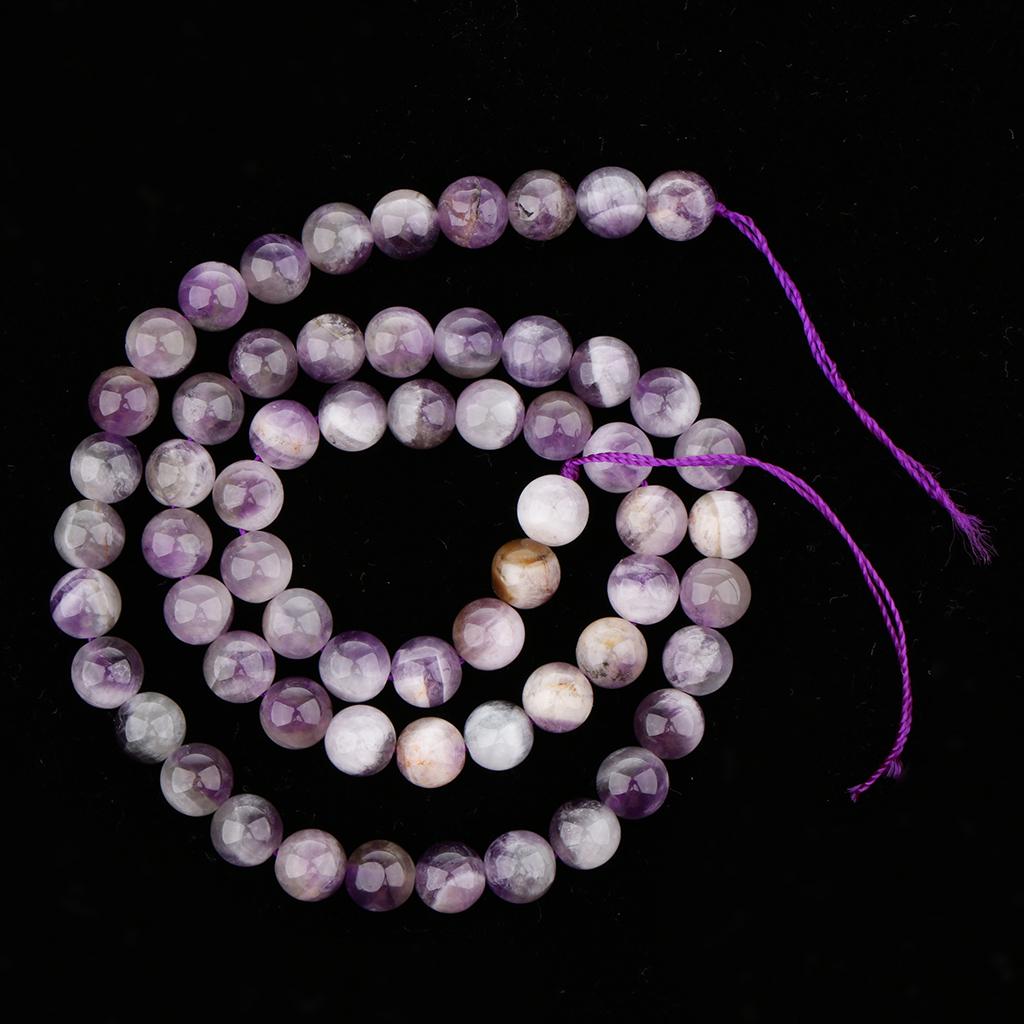 Amethyst Gemstone Loose Beads DIY Natural Craystal for Jewelry Making  4mm