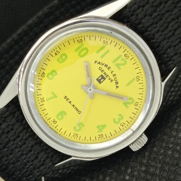

Б/У FAVRE LEUBA SEA KING 253 ШВЕЙЦАРСКИЕ МУЖСКИЕ ЧАСЫ a318911-1 Sku611-a318911