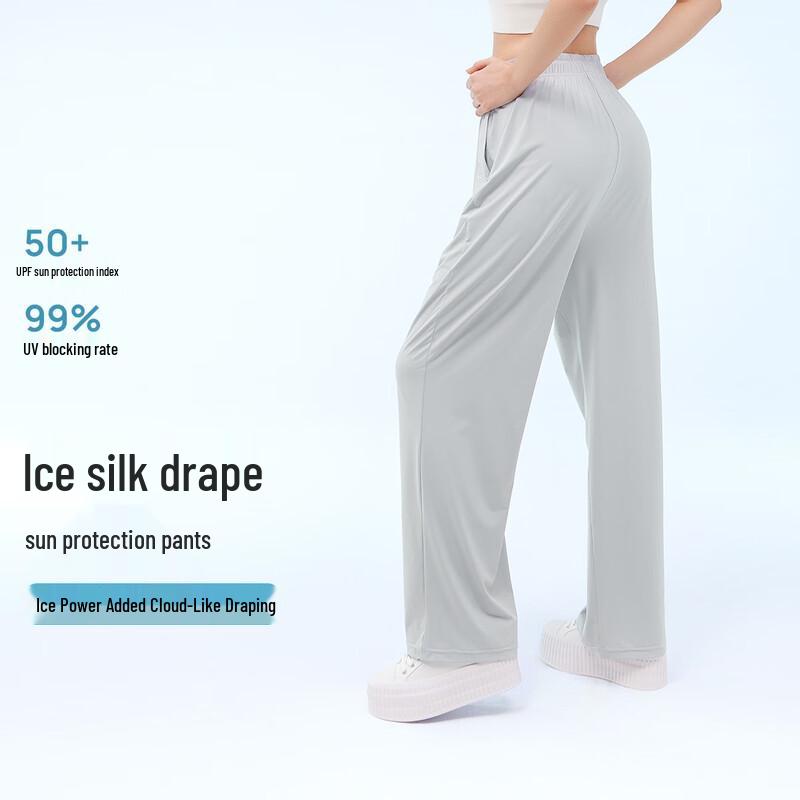VVC Ice Crystal Sun Protection Wide-Leg Pants