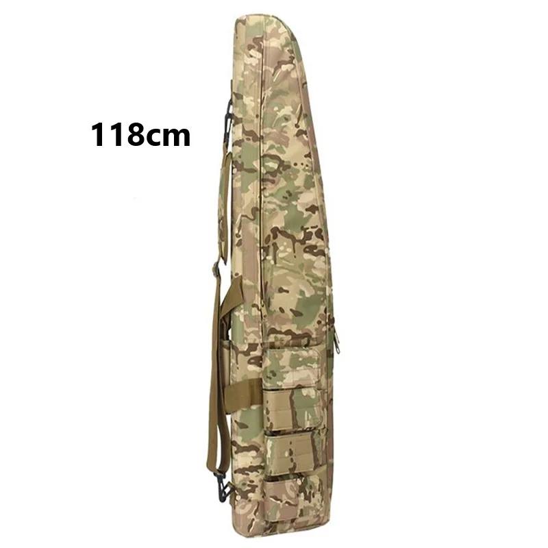 70cm 95cm 118cm Taktiksel Silah Saklama Çantası Outdoor Atış Av Tüfeği Ağır Hizmet Taşıma Çantası Tüfek Omuz Çantası Pedli