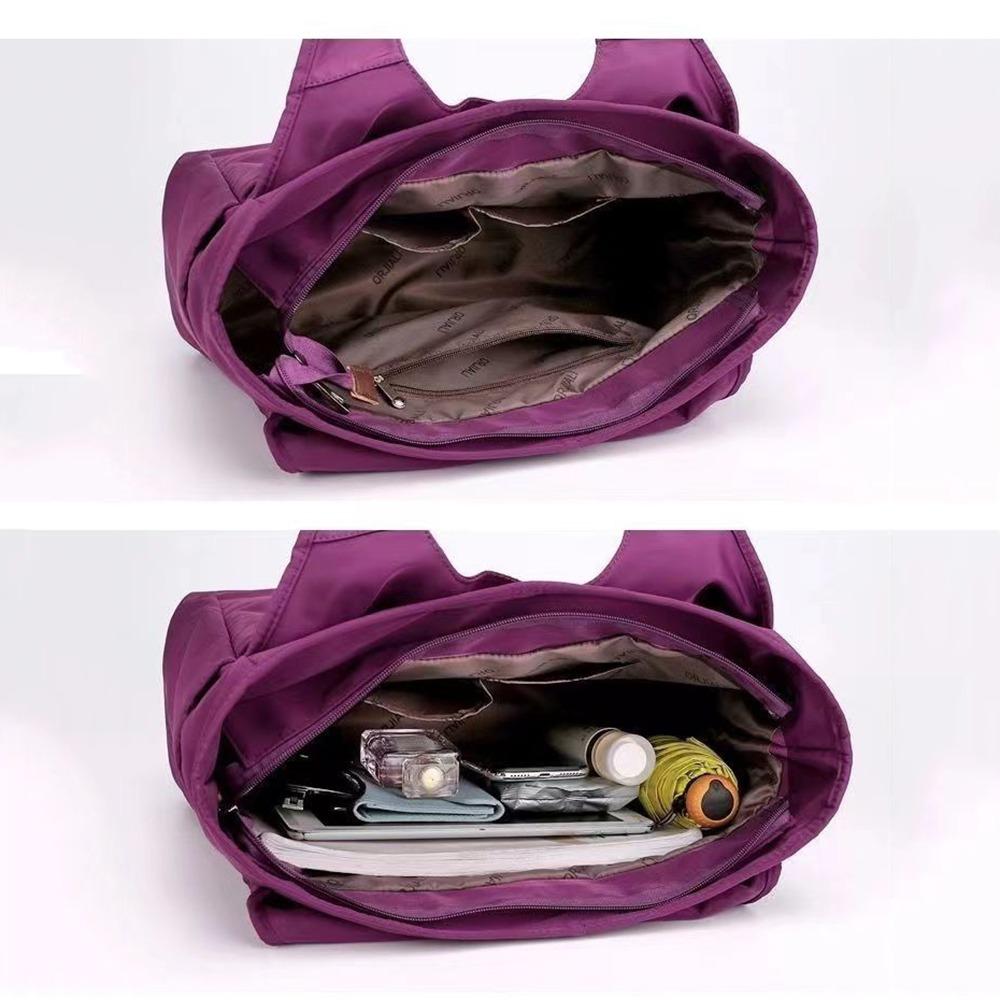 Large Capacity Large Commuting Bag Oxford Cloth Handbag Versatile Underarm Tote Bag  School