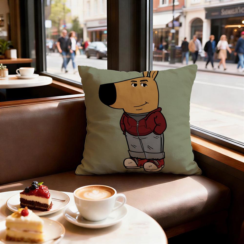 Character Chill Guy Cushion Cover Decorative Cushions Covers Cover Sofa X Pillow Piece X X Pillowcase