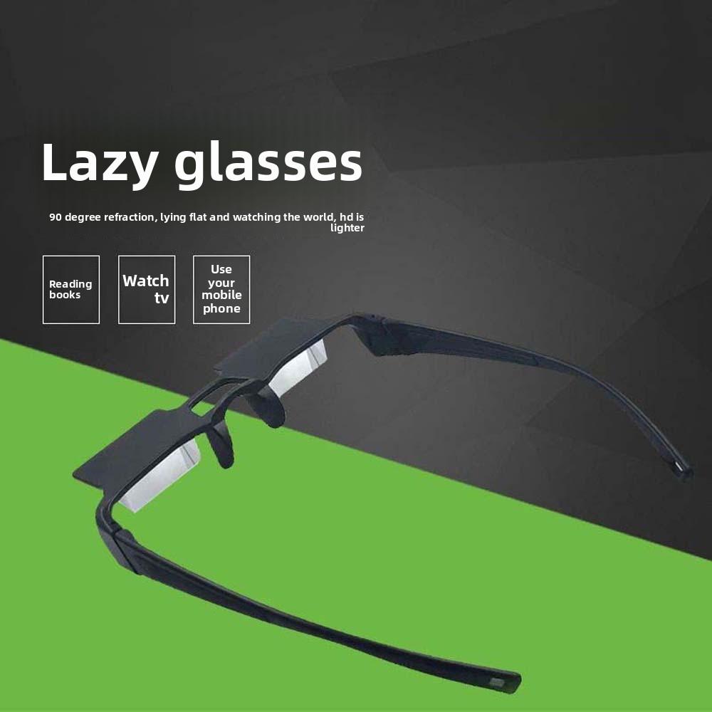 Ultra-light Lazy Refractor Glasses Zinc Zinc Alloy Unisex Reading Eyewear New Lying Down Glasses  Women