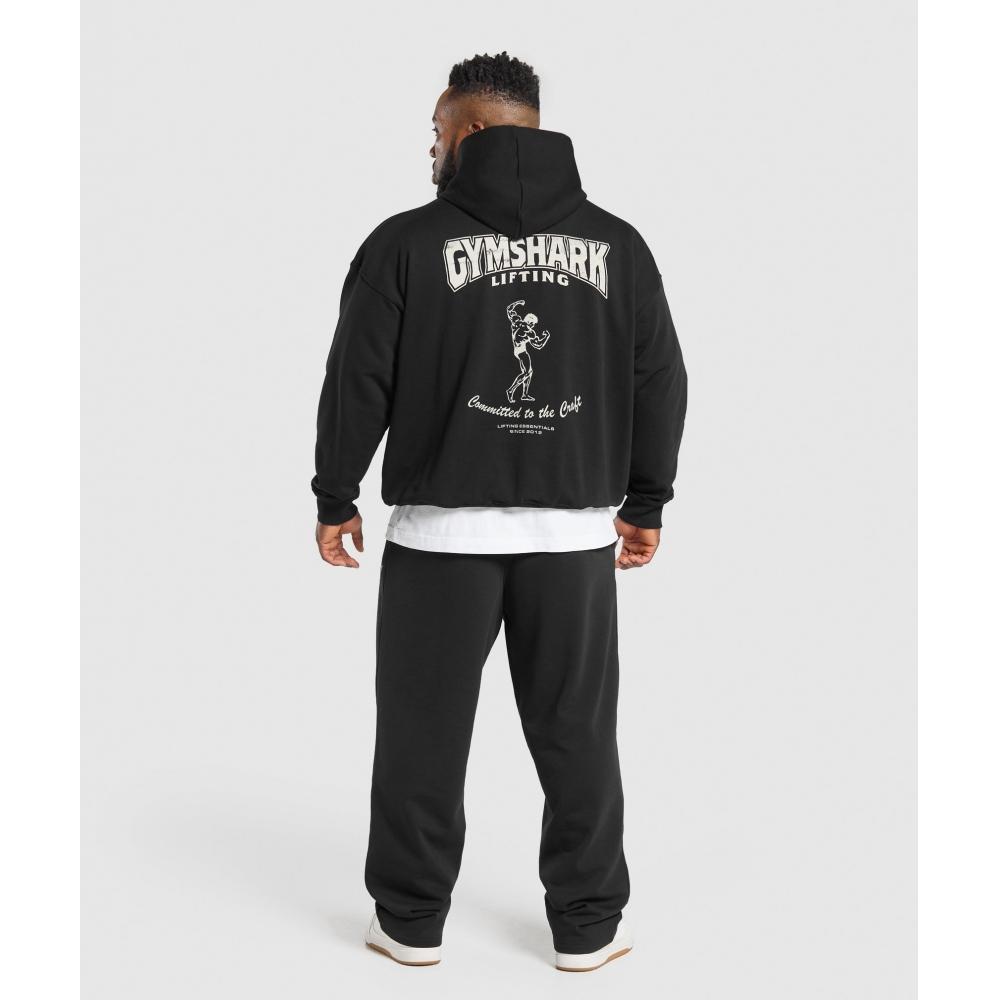 Gymshark Committed To The Craft Hoodie Black A1c4r Bb2j