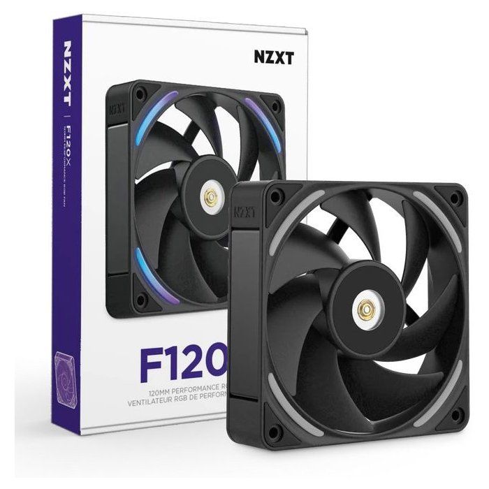 Ventilateur PC - NZXT - F120X RGB (RF-U12PN-B1) - Ø 120 mm