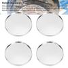 4pcs Wheel Center Caps Fashion Appearance Universal Center Hub Cap Cover for Most Vehicles 59mm Outer Dia 51mm Inner Dia Electroplated