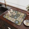 Kitchen Drain Mat, Tableware Rug, Diatom Mud Carpet,Tabletop Tea Cup Mat, Countertop Carpet, Absorbent Floor Mat