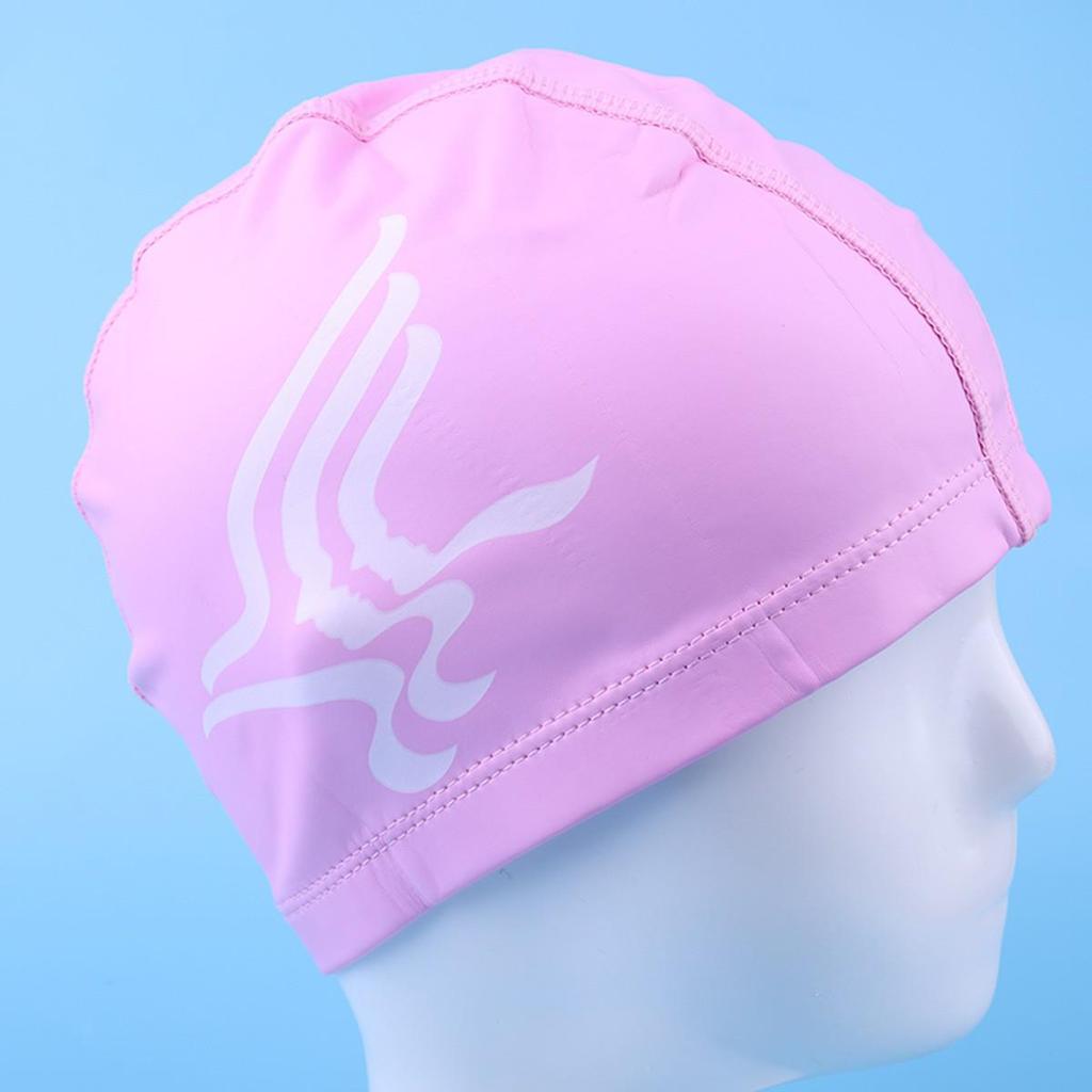 Shen Yu Waterproof Elastic Swim Cap with Ear Protection for Long Hair - Unisex, Non-Tight, Multi-Color