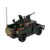 Military Series Armored Car Building Blocks Sets Assembly Bricks Army Combat Vehicles Model Display Toy Gift for Kids with Dolls