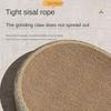 New 2in1 Cat Scratching Board Protect Furniture Grinding Claw Toys Oval Sisal Weaving Wear-resistant Cat Nest Cat Accessories