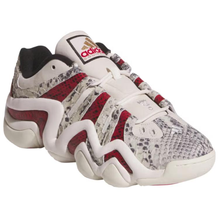 Adidas Crazy 8 Low Year Of The Snake Comfortable Versatile CNY Snake Year Limited Anti-Slip Wear-Resistant Low-Top Basketball Shoes JR0187