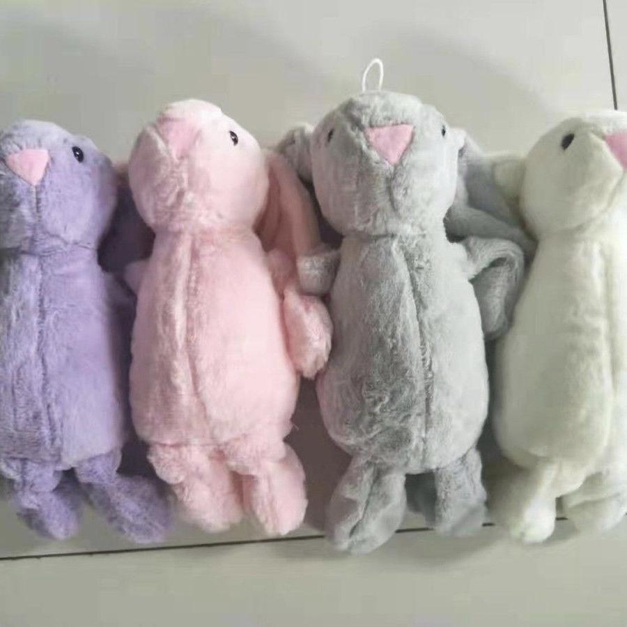 Adorable Bonnie Rabbit Plush Toy, Cute Bunny Stuffed Doll, Soft Hugging Pillow, Children Kids Birthday Gift Wedding Party Present