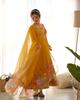 Indian Bollywood Anarkali Gown Pant and Dupatta Set Salwar Kameez Ready to Wear Dress