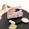 Portable Mesh Cosmetic Bag Summer Beach Women Storage Bag Pen Cosmetic Toothbrush Organizer Holder Wash Pouch