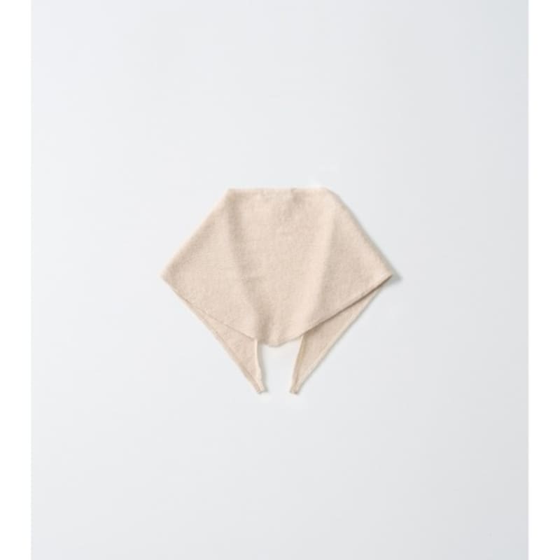 Pure Cashmere NYC TRIANGLE SCARF_Oatmeal