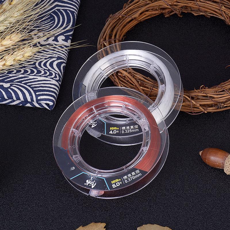 Line Is 100 Meters Strong, Soft, and Does Not Hit The Paper Line. The Long-distance Cast Nylon Line Is A Leisure Fishing Platform Fishing Line.