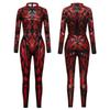 Halloween Spiderman 3d Printed Bodysuit With Elastane For Cosplay And Costume Events