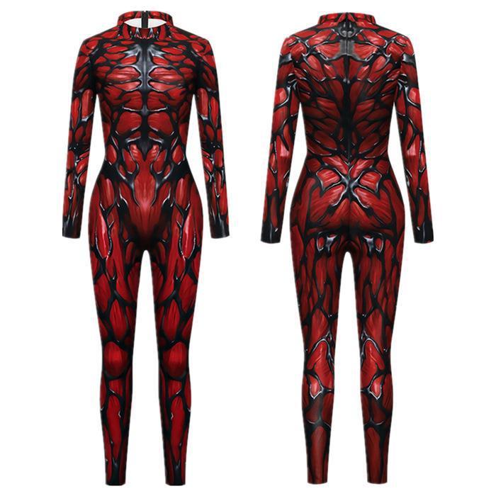 Halloween Spiderman 3d Printed Bodysuit With Elastane For Cosplay And Costume Events