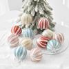 Delicate Christmas Tree Pendant 8cm Hanging Ornament DIY Supplies Christmas Decorative Ball  Window