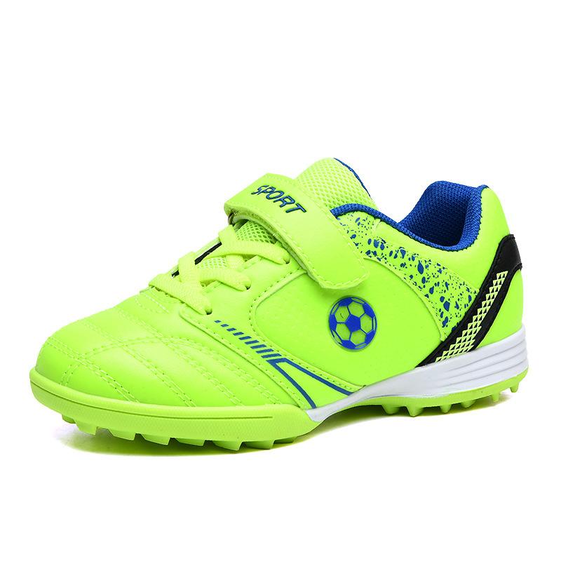 

Детские футбольные бутсы на липучке детские тренировочные кроссовки для бега сломанные ногти трава на открытом воздухе 39 зелёный